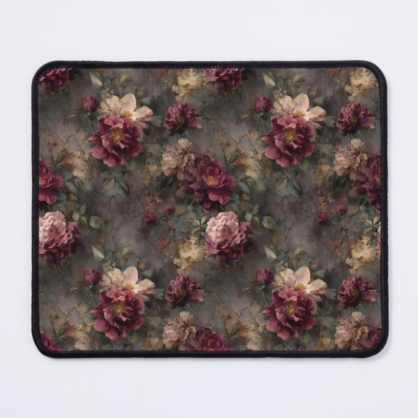 Item preview, Dark Moody Floral Vintage Grunge Peony Pattern designed and sold by Prismatect.