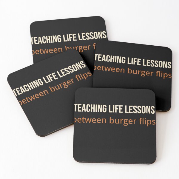 Item preview, Teaching Life Lessons Between Burger Flips | Intentional Dad BBQ  designed and sold by Creations by lyne.