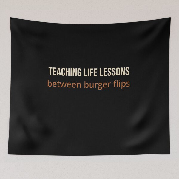 Item preview, Teaching Life Lessons Between Burger Flips | Intentional Dad BBQ  designed and sold by Creations by lyne.