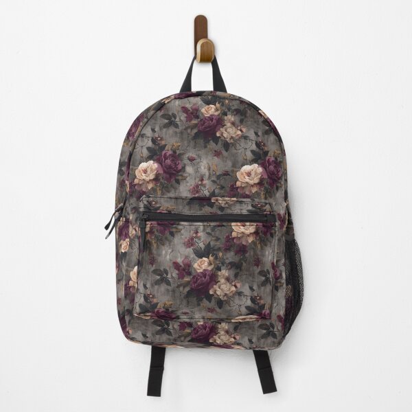 Item preview, Vintage Grunge Moody Burgundy Rose Pattern designed and sold by Prismatect.
