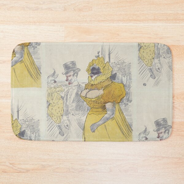 Item preview, Affiche Au Bal des Étudiants by Henri de Toulouse-Lautrec | Belle Époque Cabaret Poster designed and sold by artofuniverse.