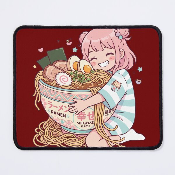 Item preview, Cute Ramen Girl Addicted to Noodles Funny Food Lover Gift Kawaii Anime Style Comfort Food Humor designed and sold by Im-Ara.