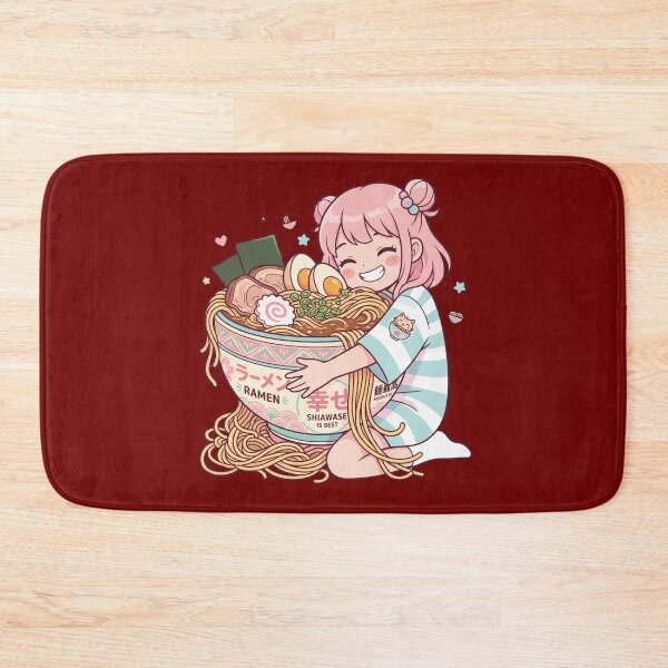 Item preview, Cute Ramen Girl Addicted to Noodles Funny Food Lover Gift Kawaii Anime Style Comfort Food Humor designed and sold by Im-Ara.