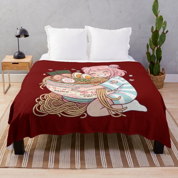 Item preview, Cute Ramen Girl Addicted to Noodles Funny Food Lover Gift Kawaii Anime Style Comfort Food Humor designed and sold by Im-Ara.