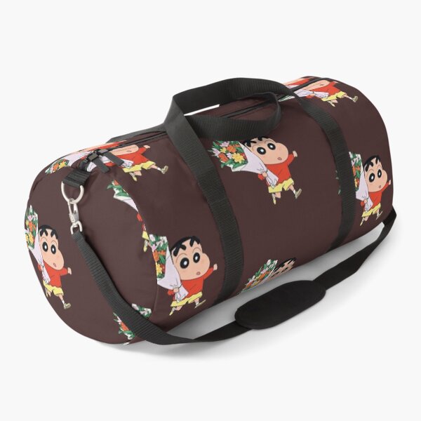 Item preview, Shinchan Running with Flowers | Cute Anime Cartoon Sticker designed and sold by lilacWhim.