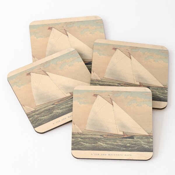 Item preview, Sailboat Race | Nautical Art designed and sold by GammaRay.