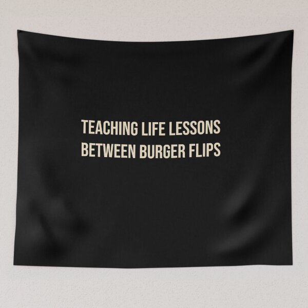 Item preview, Teaching Life Lessons Between Burger Flips | Intentional Dad BBQ  designed and sold by Creations by lyne.
