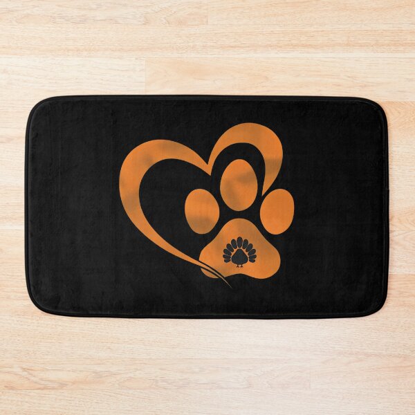 Item preview, Paw Heart Turkey Thanksgiving Pet Love designed and sold by Dmo3HarkoArt.