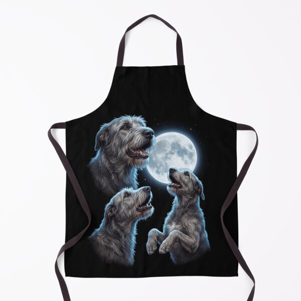 Item preview, Irish Wolfhound Howling Moon Art Dog Owner designed and sold by TerryConnells.