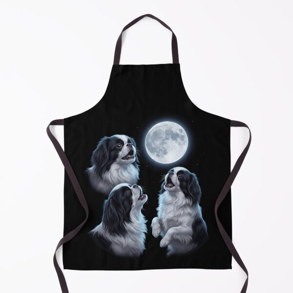 Item preview, Japanese Chin Howling Moon Art Dog Owner designed and sold by TerryConnells.