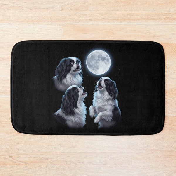 Item preview, Japanese Chin Howling Moon Art Dog Owner designed and sold by TerryConnells.
