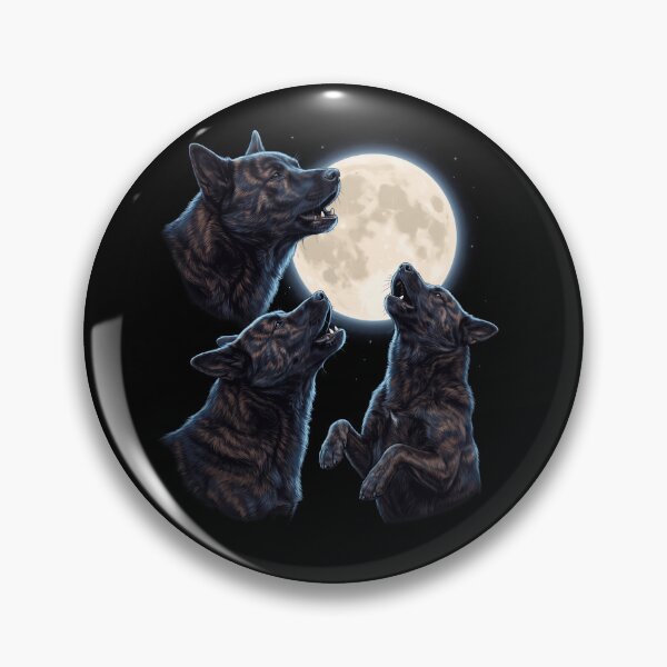 Item preview, Kai Ken Howling Moon Art Dog Owner designed and sold by TerryConnells.