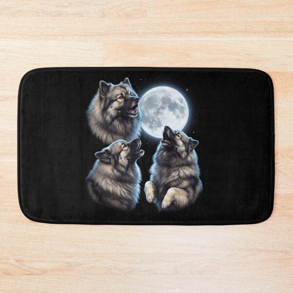 Item preview, Keeshond Howling Moon Art Dog Owner designed and sold by TerryConnells.