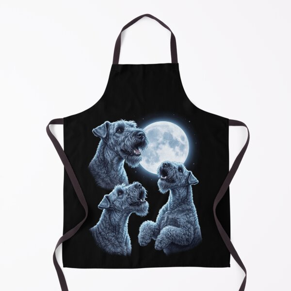 Item preview, Kerry Blue Terrier Howling Moon Art Dog Owner designed and sold by TerryConnells.