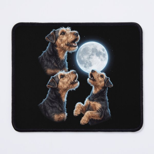 Item preview, Lakeland Terrier Howling Moon Art Dog Owner designed and sold by TerryConnells.