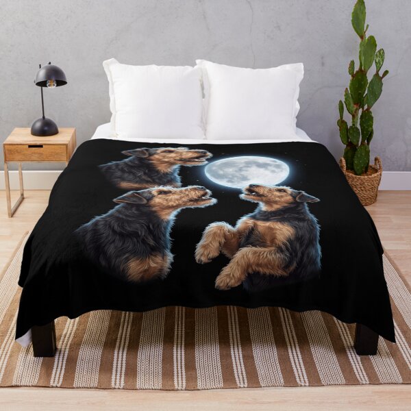 Item preview, Lakeland Terrier Howling Moon Art Dog Owner designed and sold by TerryConnells.