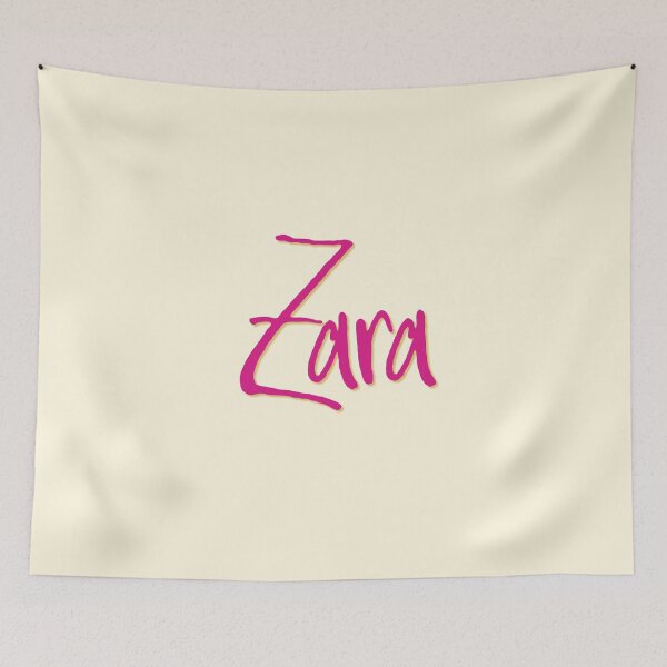 Item preview, ZARA personalized type design designed and sold by CharlottePlaceArt.