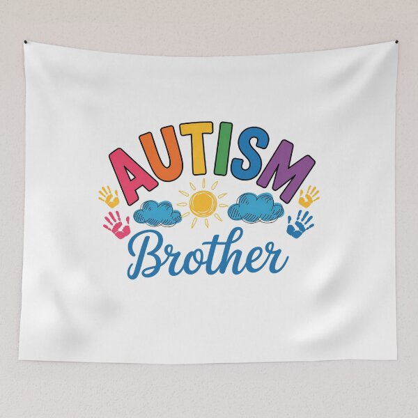 Item preview, Autism Awareness Family Matching Autism April We Wear Blue Support Brother designed and sold by sailorjessiArt.