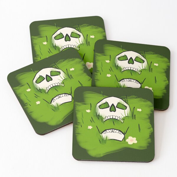 Item preview, SKULL in the grass designed and sold by pixrilic.