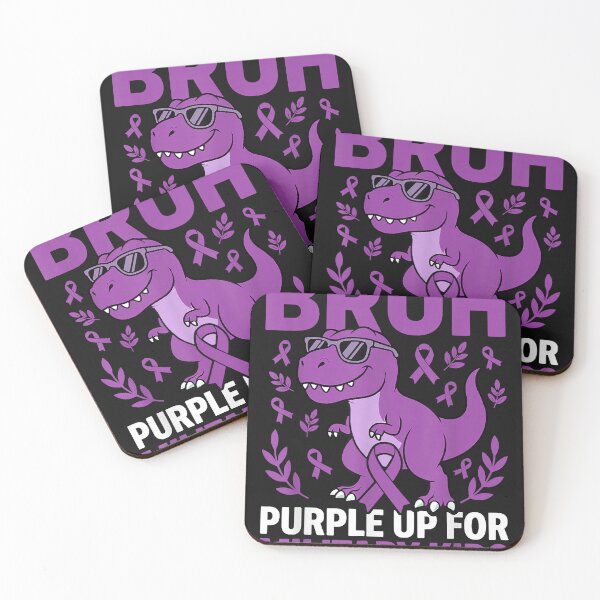 Item preview, Purple Up For Military Kids Military Child Month Dinosaur T designed and sold by bobeothuenha.
