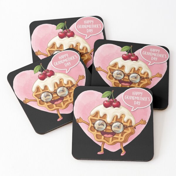 Item preview, Sweetest Grandma Waffle – Happy Grandmother's Day Illustration designed and sold by creativevogue.