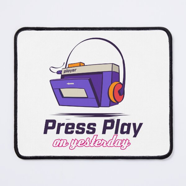 Item preview, Back to the 90’s – Retro Vintage Music & Cassette Nostalgia Design 6 designed and sold by mcraft studio.