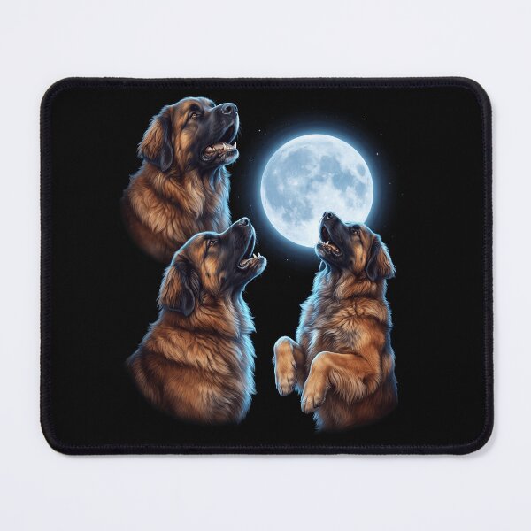Item preview, Leonberger Howling Moon Art Dog Owner designed and sold by TerryConnells.