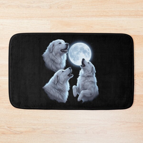Item preview, Maremma Sheepdog Howling Moon Art Dog Owner designed and sold by TerryConnells.