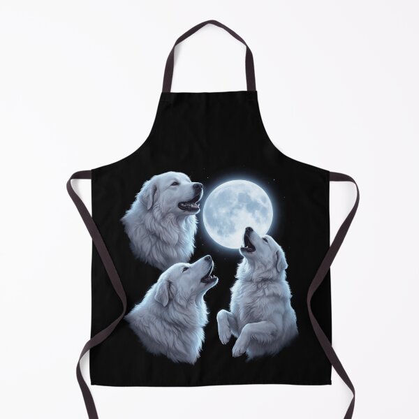 Item preview, Maremma Sheepdog Howling Moon Art Dog Owner designed and sold by TerryConnells.