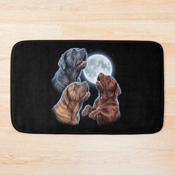 Item preview, Neapolitan Mastiff Howling Moon Art Dog Owner designed and sold by TerryConnells.