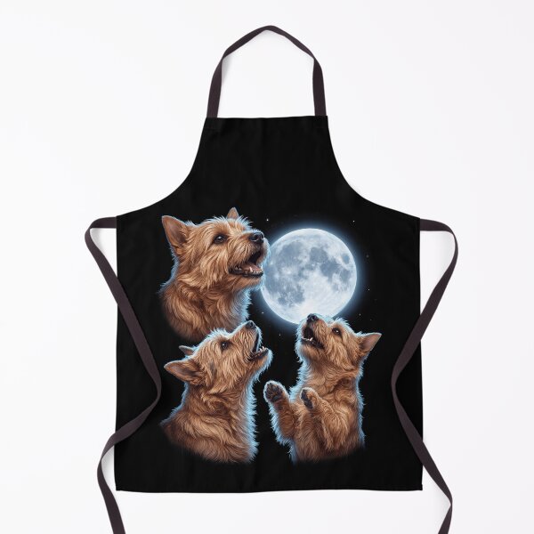 Item preview, Norwich Terrier Howling Moon Art Dog Owner designed and sold by TerryConnells.