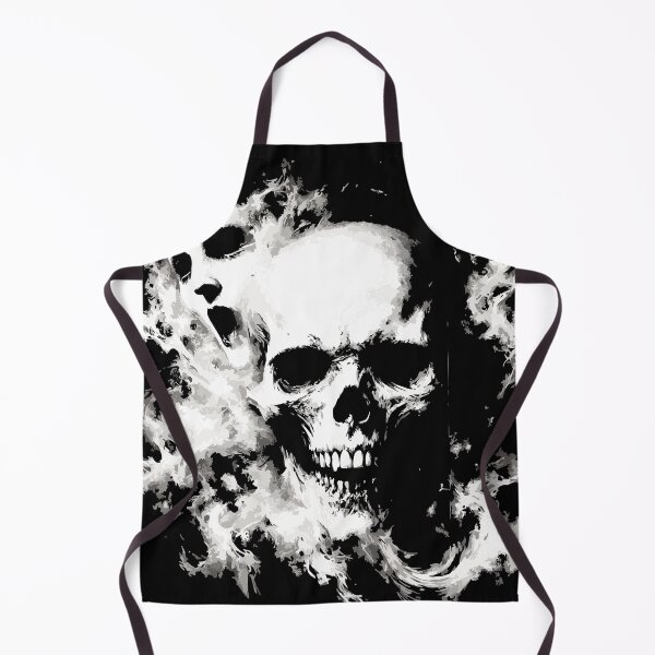 Item preview, Ghost Skull Horror Smoke Dark Aesthetic Graphic Tee designed and sold by VikArtStudio.