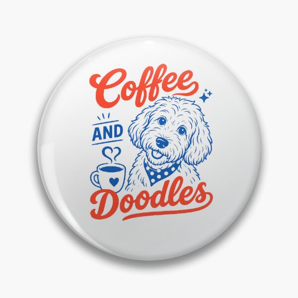 Item preview, Retro Coffee and Doodles Funny Doodle Coffee Club Pet Lover designed and sold by CriseldaBruning.