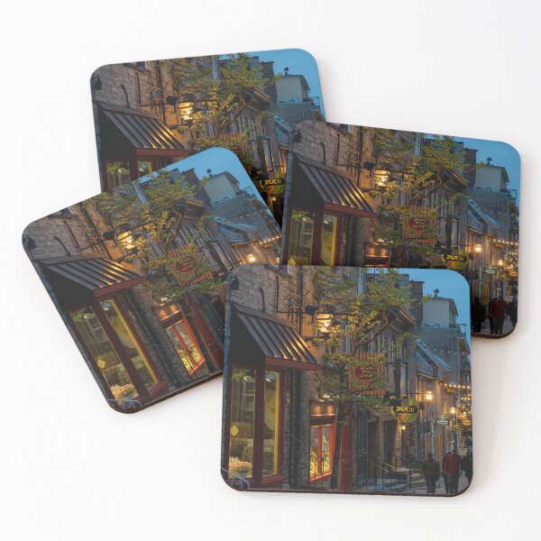 Item preview, Quebec city by night Canada designed and sold by PhotoPX.