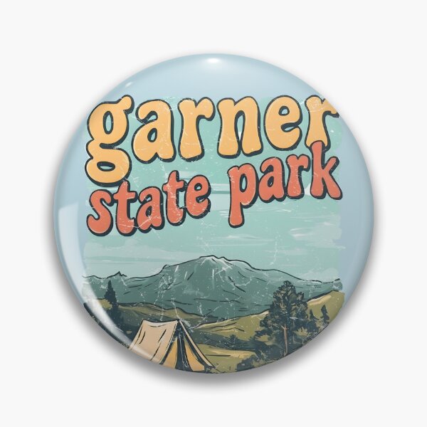 Item preview, Garner State Park Texas Cute Landscape Retro Tent Camping designed and sold by HowToCanadian.
