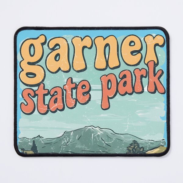 Item preview, Garner State Park Texas Cute Landscape Retro Tent Camping designed and sold by HowToCanadian.