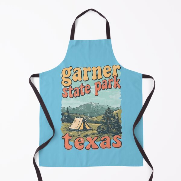 Item preview, Garner State Park Texas Cute Landscape Retro Tent Camping designed and sold by HowToCanadian.