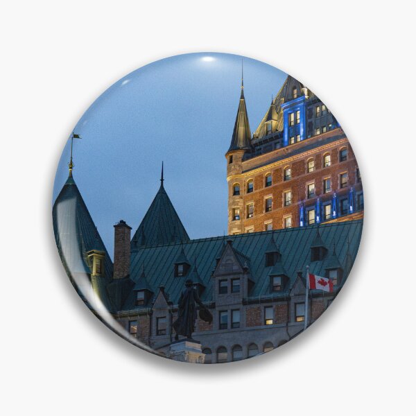 Item preview, Quebec city hotel by night designed and sold by PhotoPX.