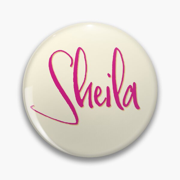 Item preview, SHEILA personalized type design designed and sold by CharlottePlaceArt.