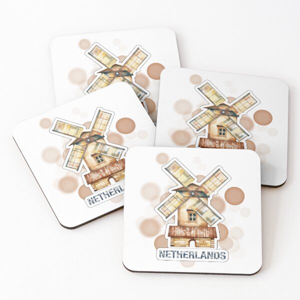 Item preview, Netherlands Postage Stamp with Windmill Holland Travel Design designed and sold by iamKRUK.