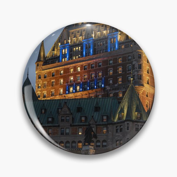 Item preview, Quebec city hotel by night designed and sold by PhotoPX.