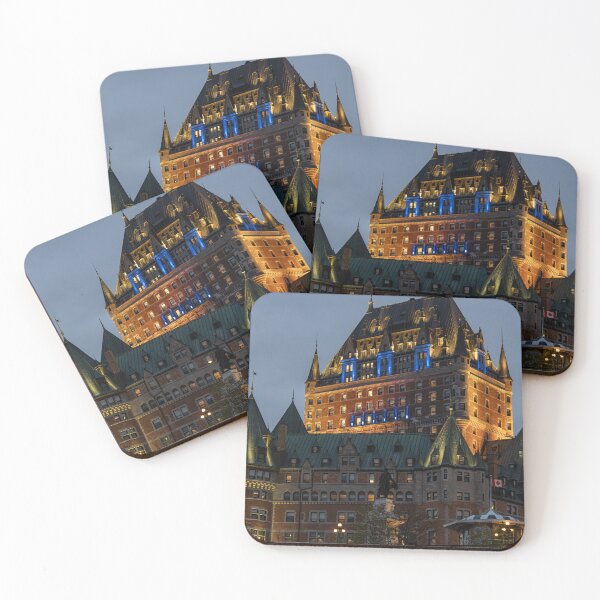 Item preview, Quebec city hotel by night designed and sold by PhotoPX.