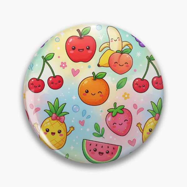 Item preview, Super Cute Kawaii Fruit designed and sold by FunFitsFactory.