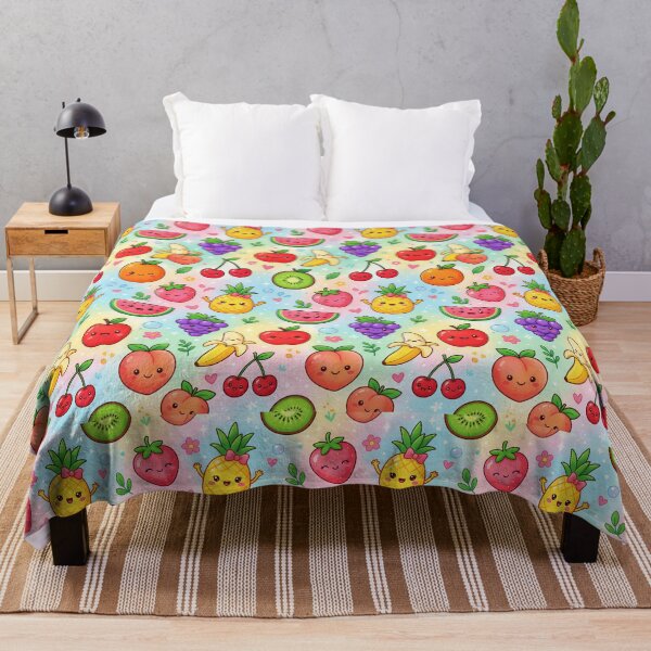 Item preview, Super Cute Kawaii Fruit designed and sold by FunFitsFactory.