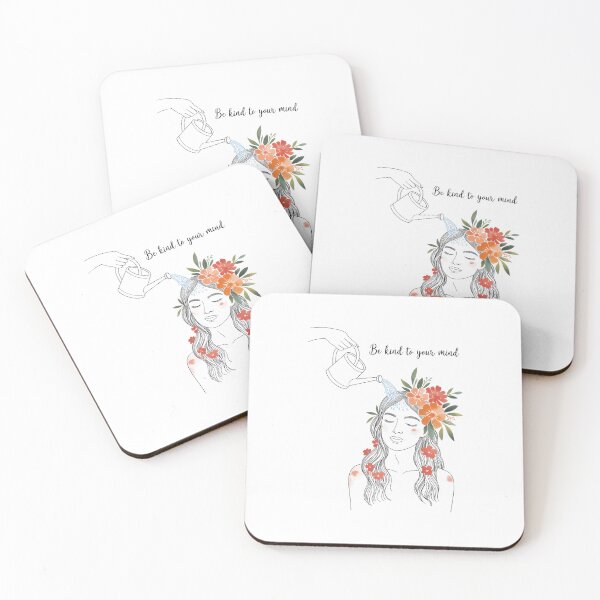 Item preview, Be Kind to Your Mind Mental Health Positive Inspirational designed and sold by SapfireStuArt.