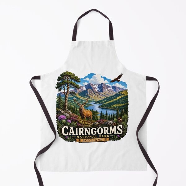 Item preview, Cairngorms National Park, Scotland - Highland Stag Mountain designed and sold by Myra365Art.