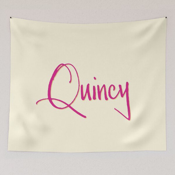 Item preview, QUINCY personalized type design designed and sold by CharlottePlaceArt.