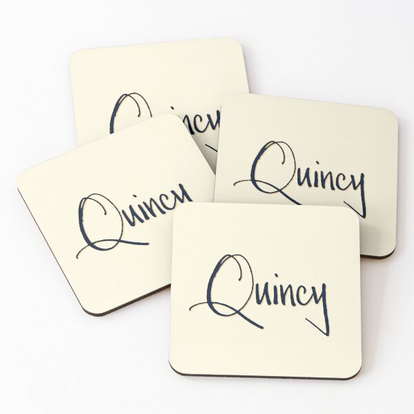 Item preview, QUINCY personalized type design designed and sold by CharlottePlaceArt.