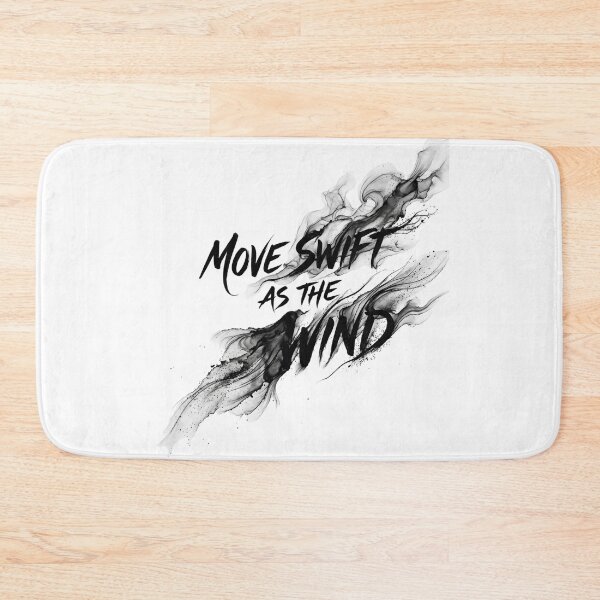 Item preview, ''Move Swift as the Wind'' by SUN TZU designed and sold by SilentStrategyShop.