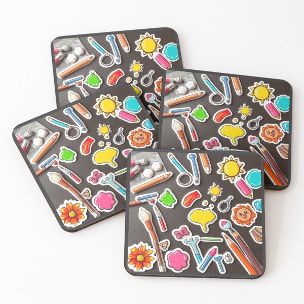 Item preview, Creative Artist Tools – Customize Your Own Sticker Collection designed and sold by Yasmine Mohammed.